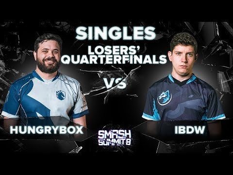 Hungrybox vs iBDW - Losers' Quarterfinals: Melee Singles - Smash Summit 8 | Puff vs Fox
