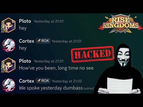 ROK Content Creators Hacking Situation is Crazy (Ploto, WarDaddyChadski, ...) | Rise of Kingdoms