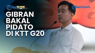 Gibran Bakal Pidato di KTT G20 di Depan Pemimpin Dunia, Berangkat ke Afrika Selatan