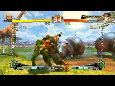 SSF4 AE: Bullcat (Gouken) vs mayas2 (FeiLong) - Ranked Match (720p HD)