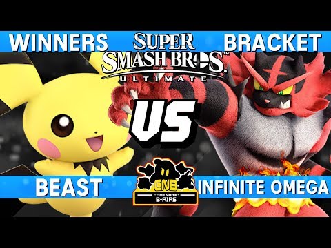 Smash Ultimate - Beast (Pichu) vs Infinite Omega (Incineroar) - CNB 171 Winners Bracket