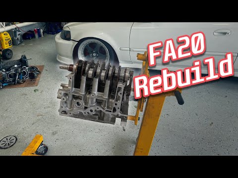 Rebuilding a Subaru FA20 Engine - Part 1