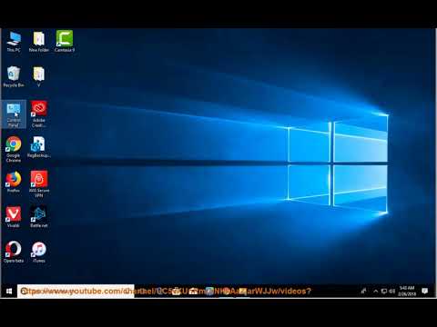 Uninstall Camtasia 9 on Windows 10 Fall Creators Update Video