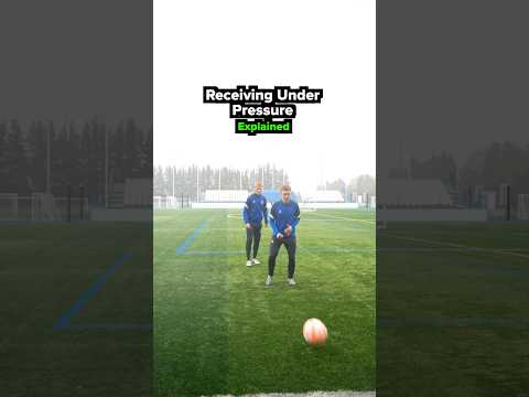 How to Receive The Ball Under Pressure | Explained