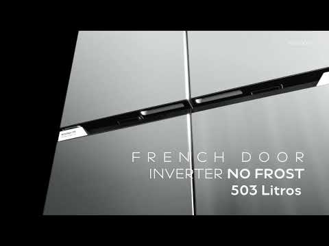 Heladera French Door Inverter No Frost Vondom - Acero Inoxidable 503 Litros