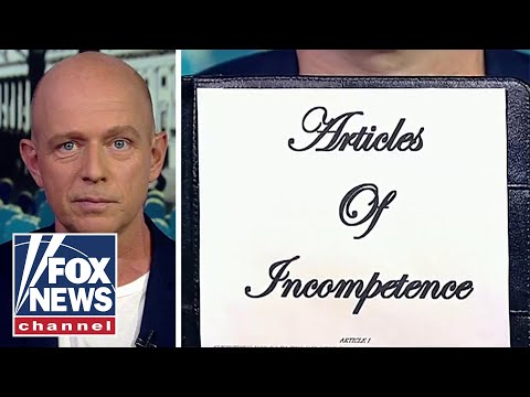 Steve Hilton presents the 'Articles of Incompetence' against Pelosi