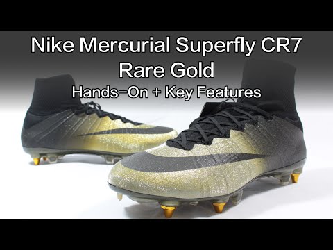 Nike Mercurial Superfly CR7 Rare Gold | Hands-on + Features - Footy-Boots.com
