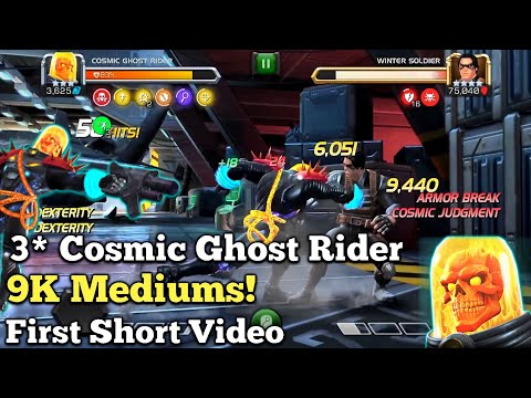 Never Thought I'll See a 3* Hitting A 9K Medium! | Cosmic Ghost Rider Is Insane | YouTube Short Test