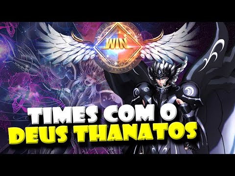 MELHORES TIMES COM O DEUS THANATOS DUELOS GALÁCTICOS - Saint Seiya : Awakening
