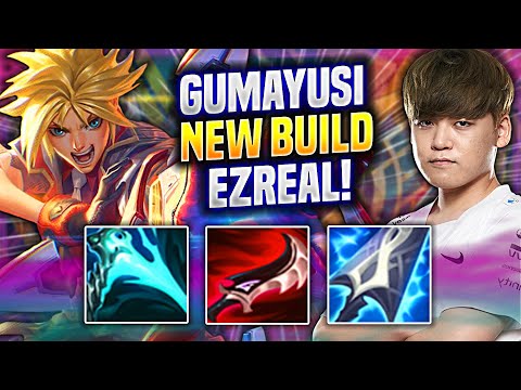 GUMAYUSI TRIES THIS NEW EZREAL BUILD! - T1 Gumayusi Plays Ezreal ADC vs Jinx! | Season 2022