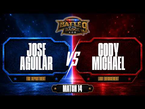 Jose Aguilar vs Cody Michael - Battle of the Badge 9 Sacramento