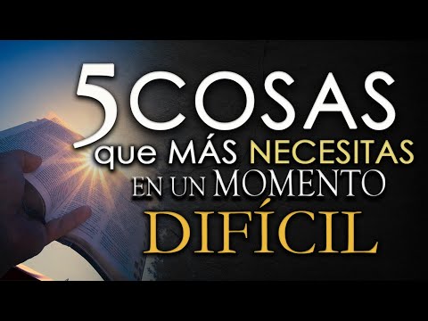 The 5 Things You Need Most in a Difficult Time 📕