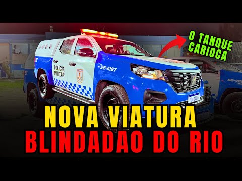 O Crime Chora… As Novas Viaturas da PMERJ Chegaram!