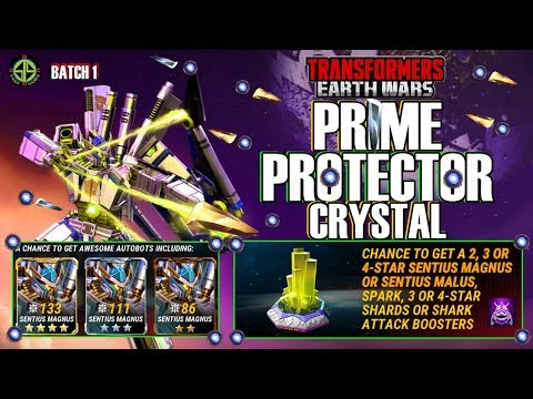 TRANSFORMERS: Earth Wars - OPENING PRIME PROTECTOR CRYSTAL (Batch 1)
