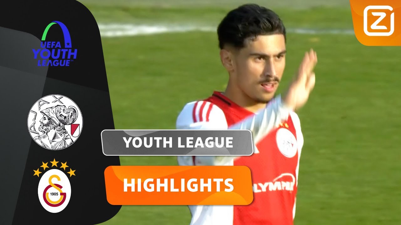 HATTRICK ÜNÜVAR & VAN DER VAART MET ZIJN EERSTE!! 😍✨ | Ajax vs Galatasaray | Youth League 2025/26