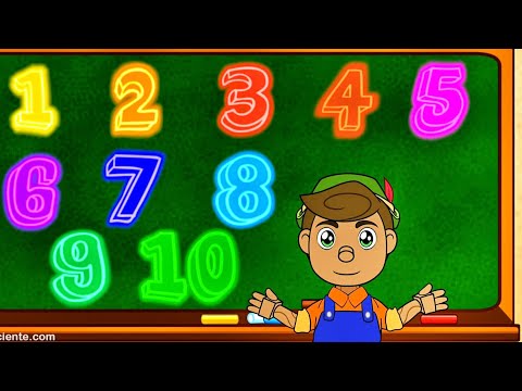 Aprende Los Números del 1 al 10 con PINOCHO - Lunacreciente