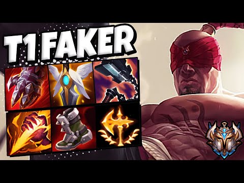 T1 Faker Lee Sin JUNGLE vs Graves - Patch 11.18 Korea Challenger ✅