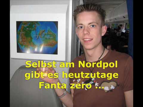Nordpolflug mit Fanta zero am 1.Mai 2009
