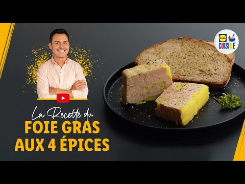Terrine de foie gras aux 4 épices | Lidl Cuisine