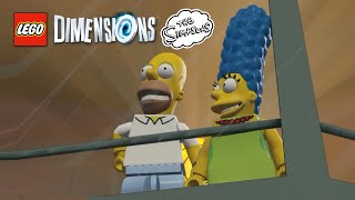 YouTube thumbnail: LEGO Dimensions The Simpson Level Pack - Full Gameplay!