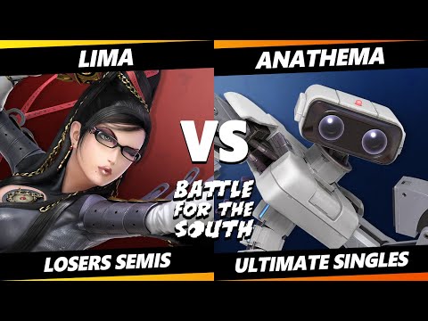 Battle for the South Losers Semis - Anathema (ROB) Vs. Lima (Bayonetta) Smash Ultimate - SSBU