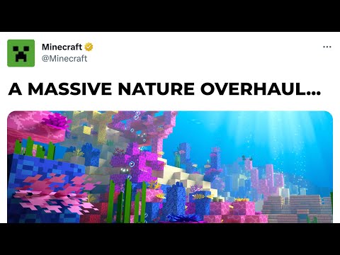 MOJANG IS PLANNING A MASSIVE MINECRAFT NATURE UPDATE!
