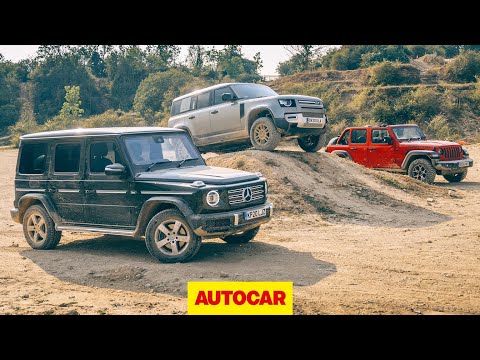 New Land Rover Defender meets Jeep Wrangler and Mercedes-Benz G-Class off-road | Autocar