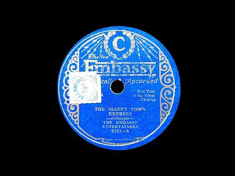 Sleepy Town Express (Haven Gillespie) - Played By Milt Shaw And His Detroiters