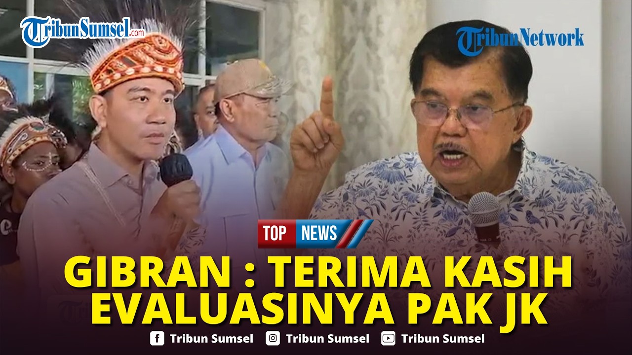🔴Wapres Gibran Puji Jusuf Kalla setelah Viral Ungkit Masa Lalu Perjalanan Karier Politik Jokowi
