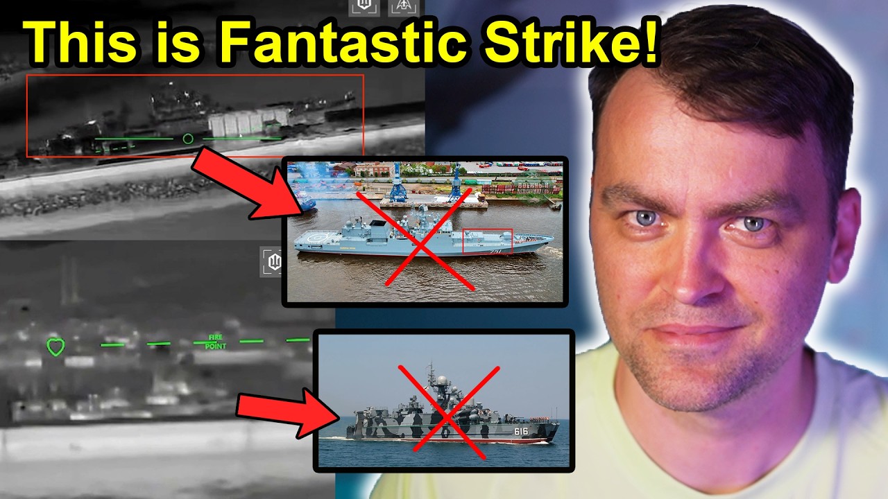 Update from Ukraine | This is Huge! Ukraine Hit Many Ships and Important Oil Port!