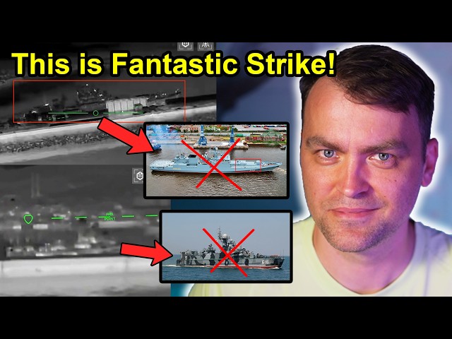 Update from Ukraine | This is Huge! Ukraine Hit Many Ships and Important Oil Port! SDDEFAULT Thumbnail