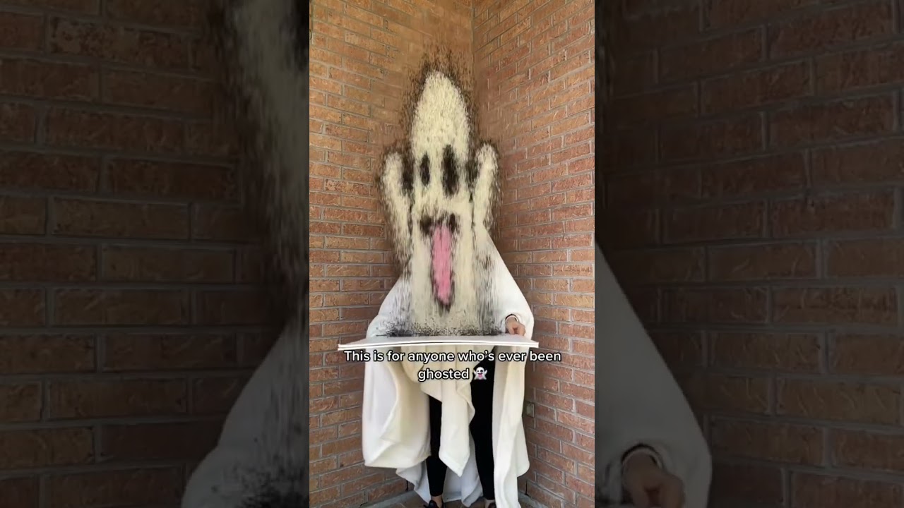 Ever been ghosted? 👻 #ghosted #ghosting #ghost #boo #riceart