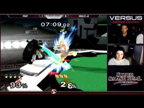 Versus Melee Weekly 12/13/15 - Losers Semis - Prof (Sheik, Marth) vs Smilez =D (Fox)