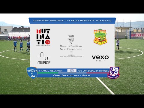 U15 Highlights - Franco Selvaggi Matera - PGS Don Bosco D.  Lorusso. Risultato finale 6-0