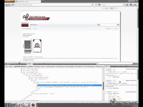 Overriding CSS in DotNetNuke using PortalCSS