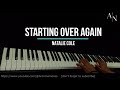 Starting Over Again - Natalie Cole (Aron Mar Noces piano cover)