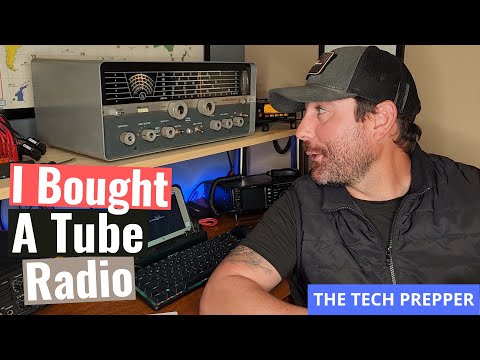 Ich habe ein Röhrenradio gekauft – Hallicrafters SX-110