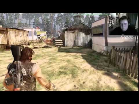 Me crashing during my Ride to Hell: Retribution Endurance Run