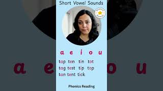 Short Vowel Sounds CVC Words #phonics
