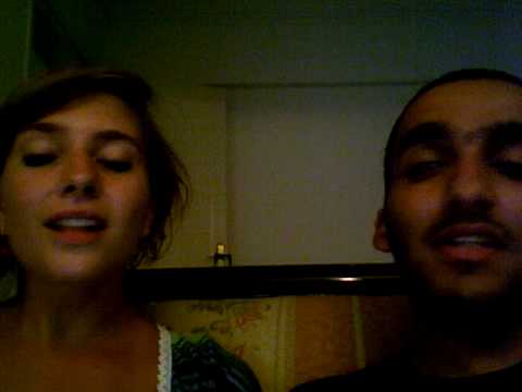 Loeki Westerveld & Mohamed Elma'andi singing "something stupid" duet