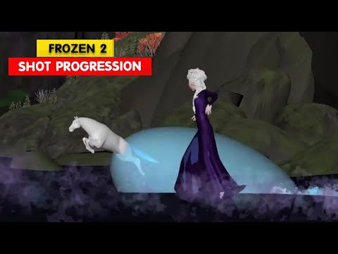 Frozen 2 | Elsa Shot Progression | Animation Breakdowns | 3D Animation Internships