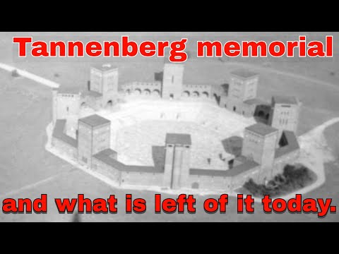 The Tannenberg Memorial.  Once the largest war memorial in the world - now completely destroyed.