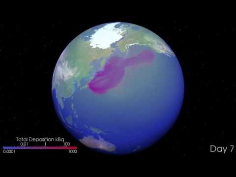 Fukushima Radioactivity Global Atmospheric Deposition