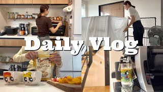 【主婦vlog】30歳 2児の母🌛日常家事3days🛒🥑今年初月見バーガー🎑🍔お家ごはん🍳