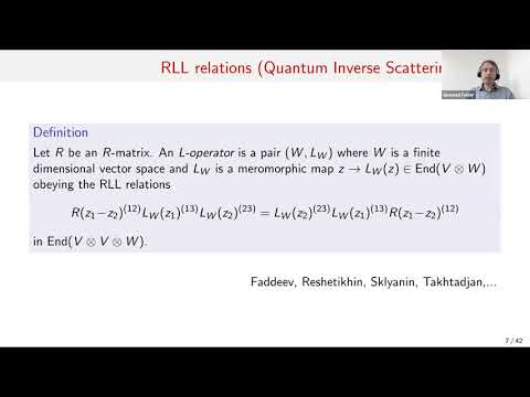 Restricted dynamical quantum groups, G.Felder (ETH Zurich)