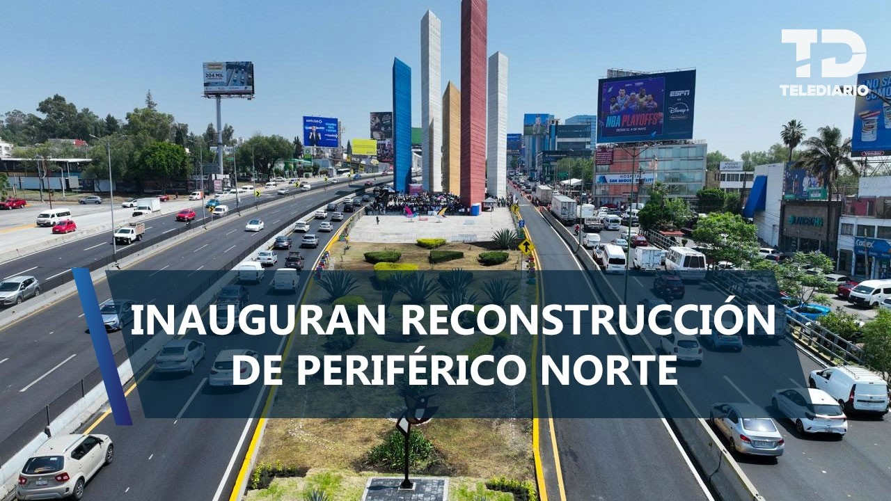Delfina Gómez entrega Periférico Norte tras obras de rehabilitación