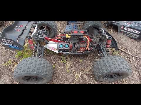 arrma kraton 6s v5 bashing setup  and light bash #m2c #eastern rc #rpm