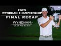Lucas Glover (-20) clinches playoff spot with Wyndham Championsip win | CBS Sports