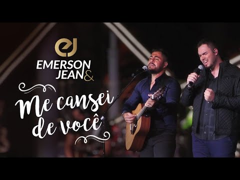 Me Cansei De Você - Emerson e Jean
