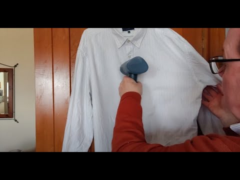 Fed up with Ironing? Check out the Philips 3000-series Handheld Steamer Unboxed and in Action